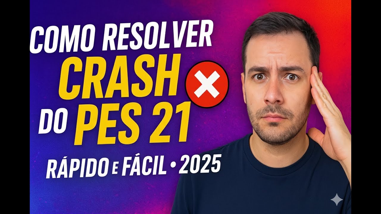 Como resolver problema de crash do pes 21 ATUALIZADO - YouTube