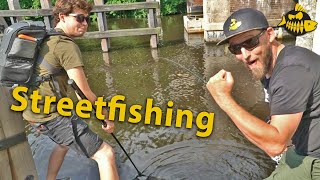 DROOMVANGST midden in de stad - Streetfishing Groningen