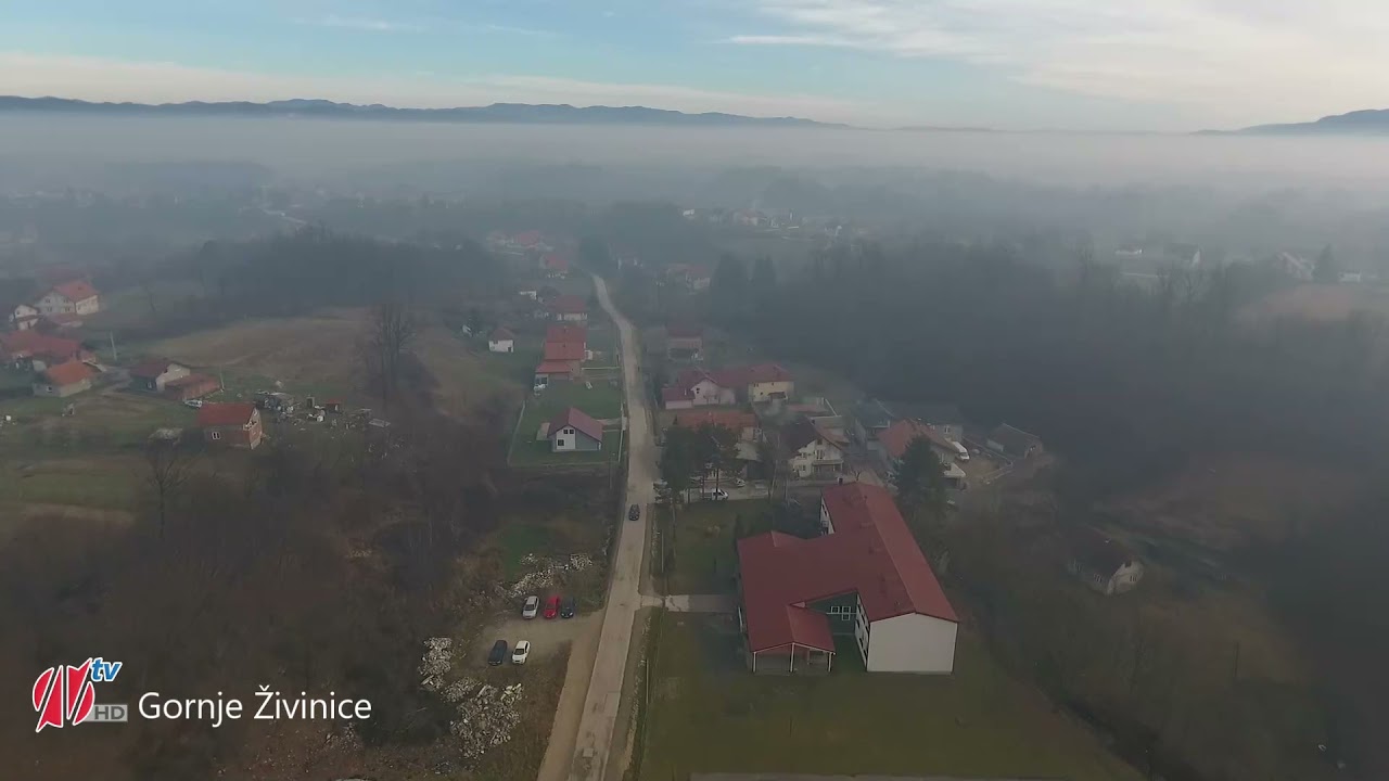 MZ Živinice Gornje, 4. 1. 2022.: Pogled iz zraka