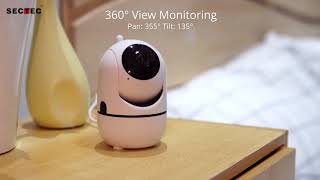 SECTEC cloud wifi camera with motion auto tracking