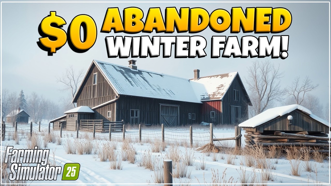 I Bought An Abandoned Farm In The Snow!