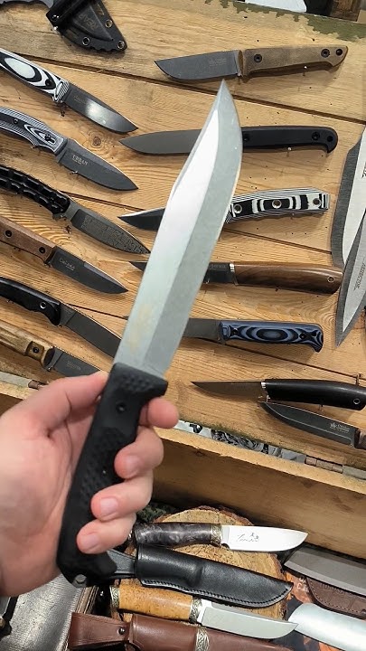 Нож Боуи Bastardo от Kizlyar Supreme. Big Bowie Knife. Клинок 2024 мск ...