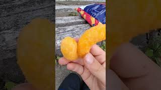 eating cheetos until we pass out