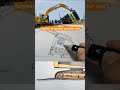 Drawing Excavator And Truck Drawing Shorts 
