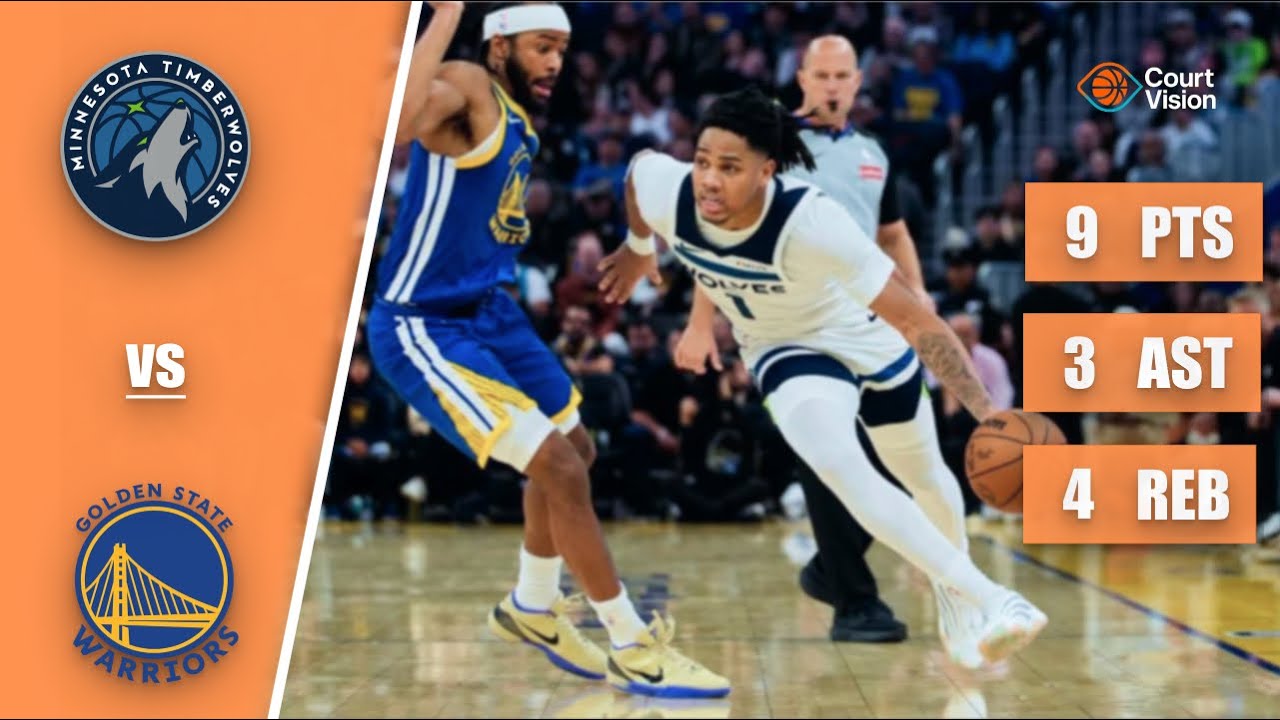 Terrence Shannon Jr. - 9 Points, 3 Assists, 4 Rebounds vs Warriors - 2025-26 Regular Season