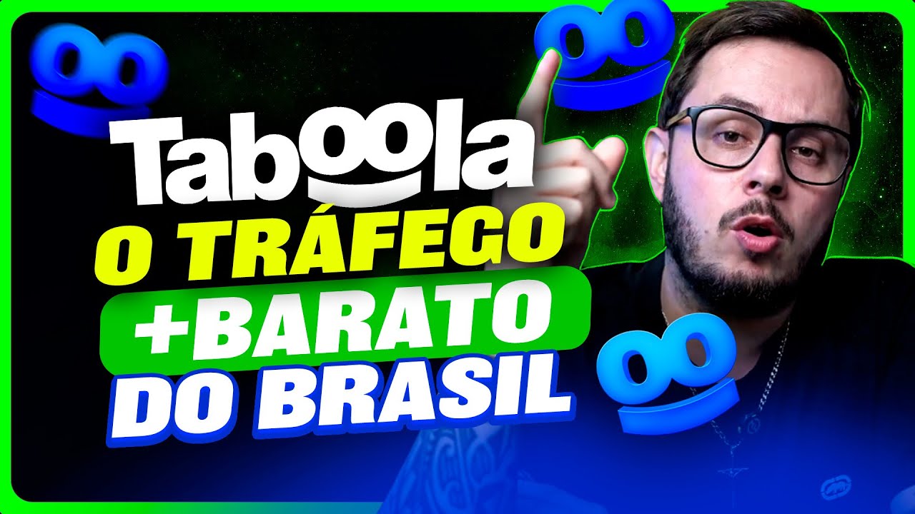 Descobri o Tráfego Mais Barato do Brasil I Menos de 0,30 centavos por clique em escala! Taboola ADS