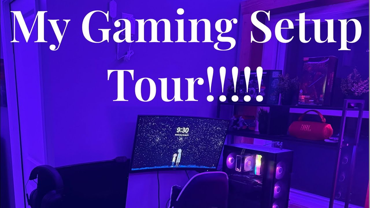 Gaming Setup Tour!!!!!
