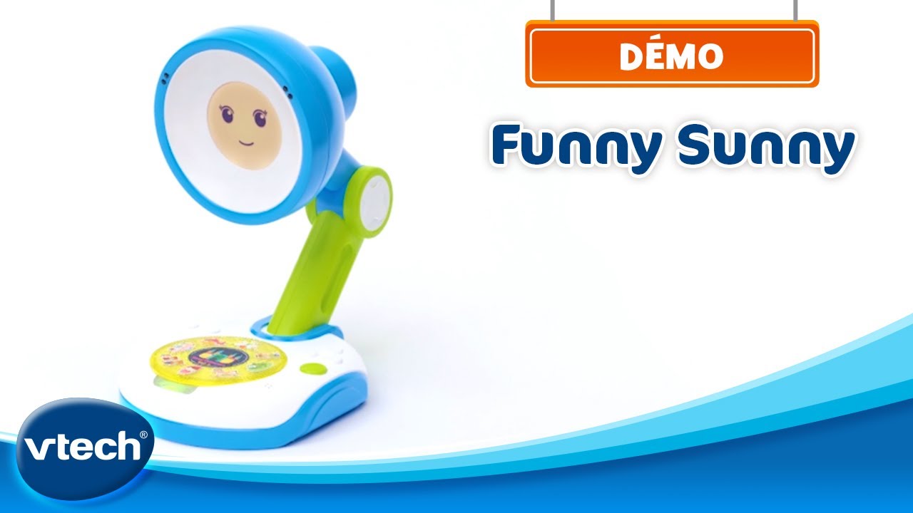 Funny Sunny - Compagnon interactif en forme de lampe dès 3 ans