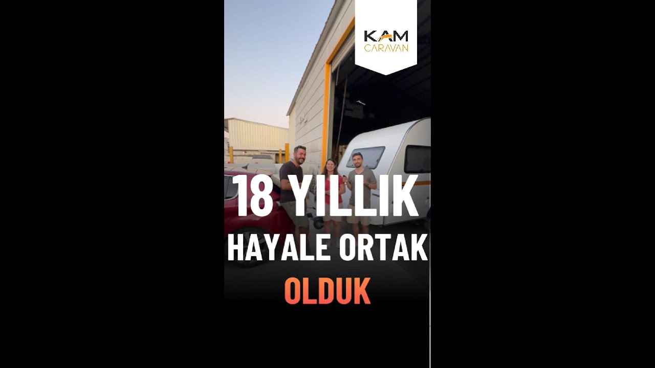 Özge Hanımın 18 yıllık hayaline ortak olduk. Karavan Teslimat
