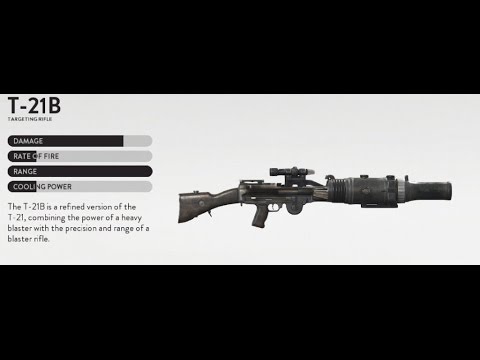star wars the last jedi Die T-21B Waffe | Waffen Guide #3