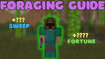 ULTIMATE Guide To Foraging ｜ Hypixel Skyblock