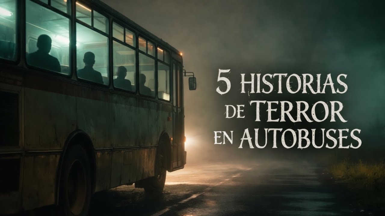 5 HISTORIAS DE TERROR EN AUTOBUSES