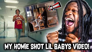 MY HOMIE SHOT A VIDEO FOR LIL BABY! "Merch Madness" REACTION