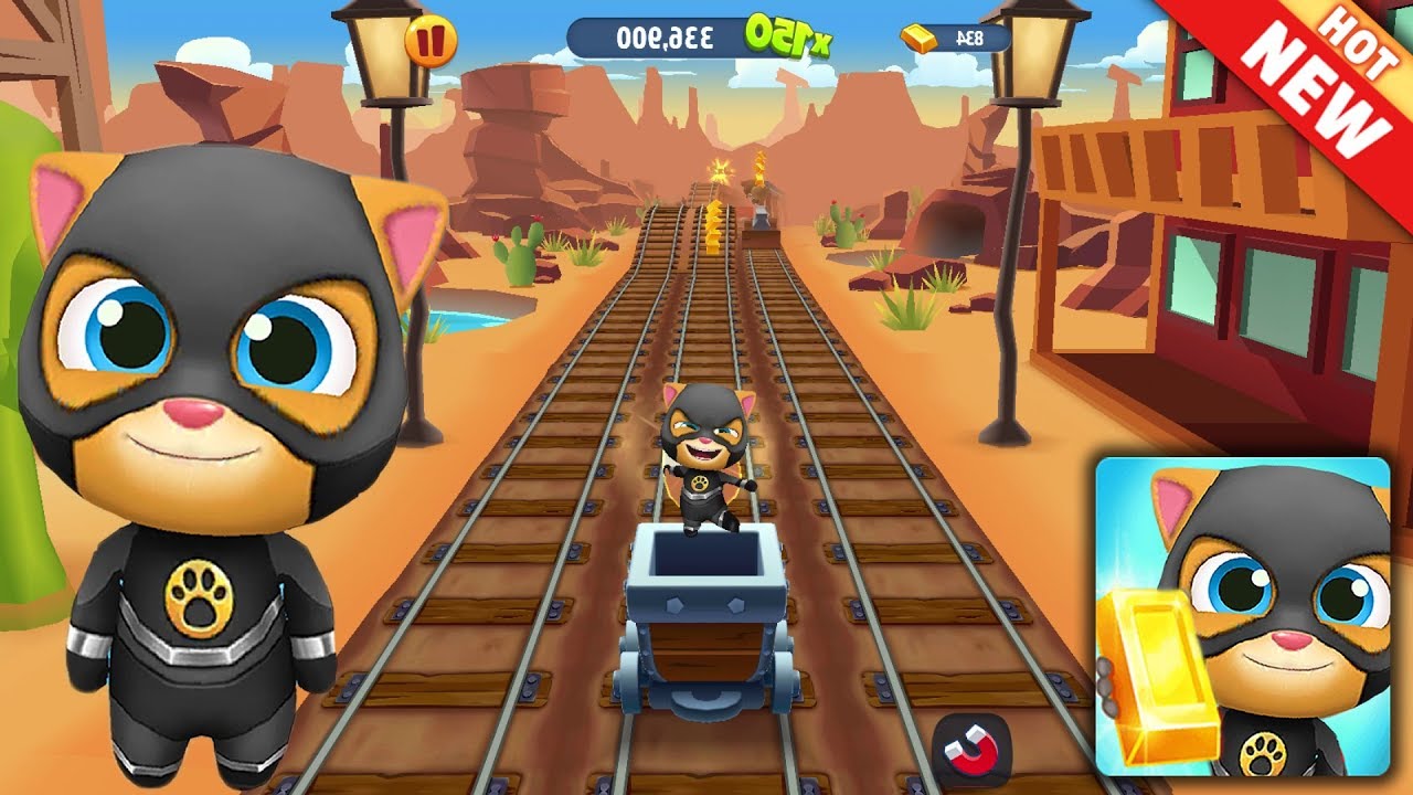 talking tom train set