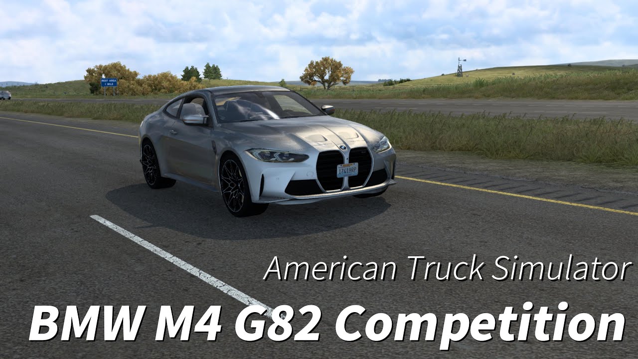 BMW M4 G82 Competition | American Truck Simulator | Gameplay #ats - YouTube