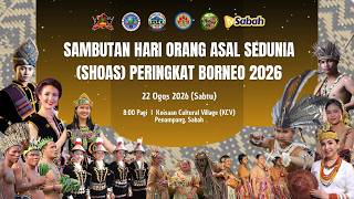 [LIVE] 𝐒𝐞𝐬𝐢 1: 𝐒𝐚𝐦𝐛𝐮𝐭𝐚𝐧 𝐇𝐚𝐫𝐢 𝐎𝐫𝐚𝐧𝐠 𝐀𝐬𝐚𝐥 𝐒𝐞𝐝𝐮𝐧𝐢𝐚 (𝐒𝐇𝐎𝐀𝐒) 𝐏𝐞𝐫𝐢𝐧𝐠𝐤𝐚𝐭 𝐁𝐨𝐫𝐧𝐞𝐨 𝟐𝟎𝟐𝟔 🌎