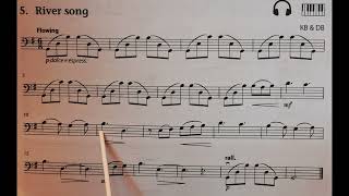 5 River Song piano accompaniment at rehearsal speed