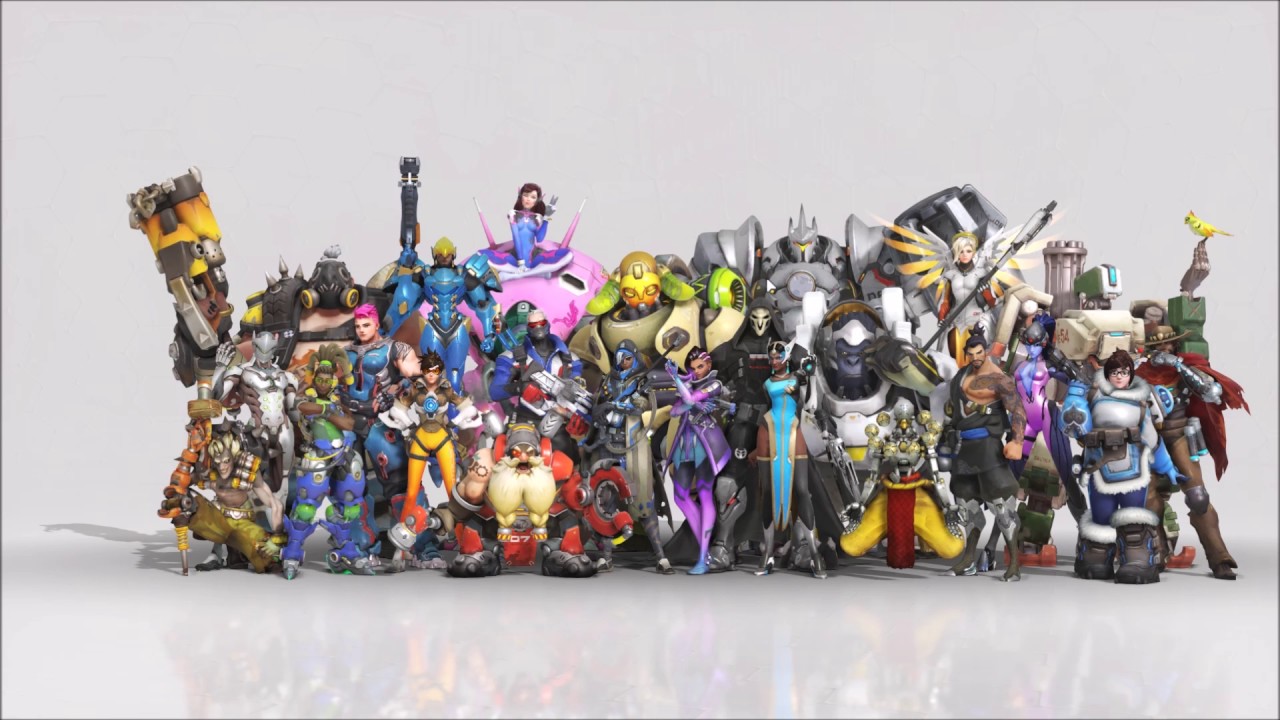 Overwatch All Heroes Animated Wallpaper 1080p FULLHD
