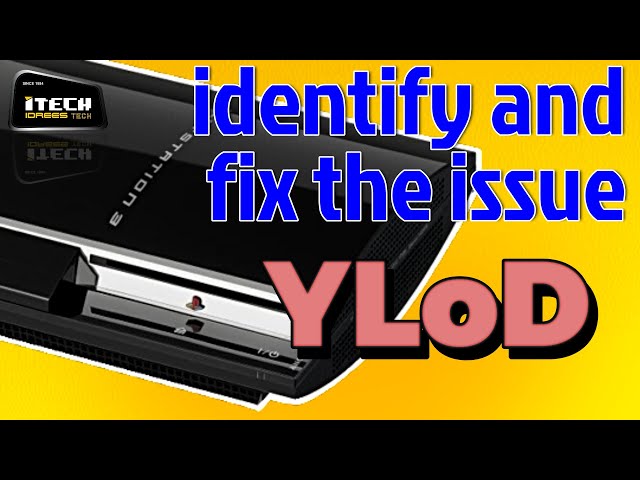 ps3 fat Yellow Light Error. - YouTube