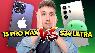 ANDROID o iOS? Confronto SAMSUNG GALAXY S24 ULTRA vs iPHONE 15 PRO MAX