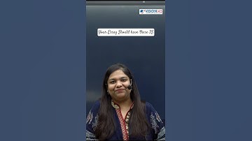 The 3S Strategy of an Ideal ESSAY ft. Smriti Shah Ma