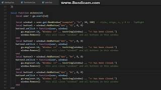 Gajos Framework - Visual Lua #1