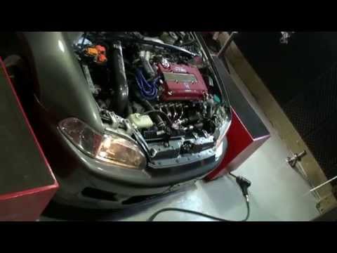 Honda Civic 2000 Brutal dyno #civic #civicek #ekcivic #sleeper #k24