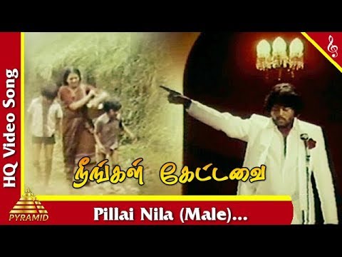 பிள்ளை நிலா பாடல்|நீங்கள் கேட்டவை தமிழ் படப்பாடல்கள்| தியாகராஜன்| பூர்ணிமா| பிரமிட் இசை
