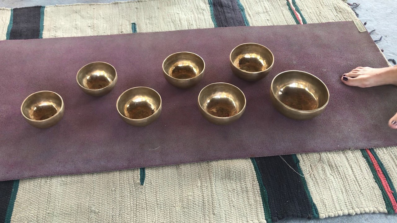 Listen to Singing bowls set, 4 octave, buy online YouTube