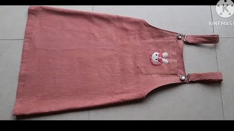 P1/3.Cắt may đầm yếm nhung dễ dàng ngay với người mới