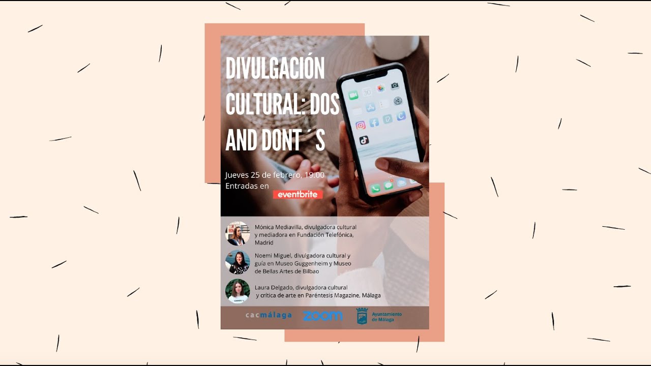 Coloquio Divulgación Cultural: los Dos and Dont´s