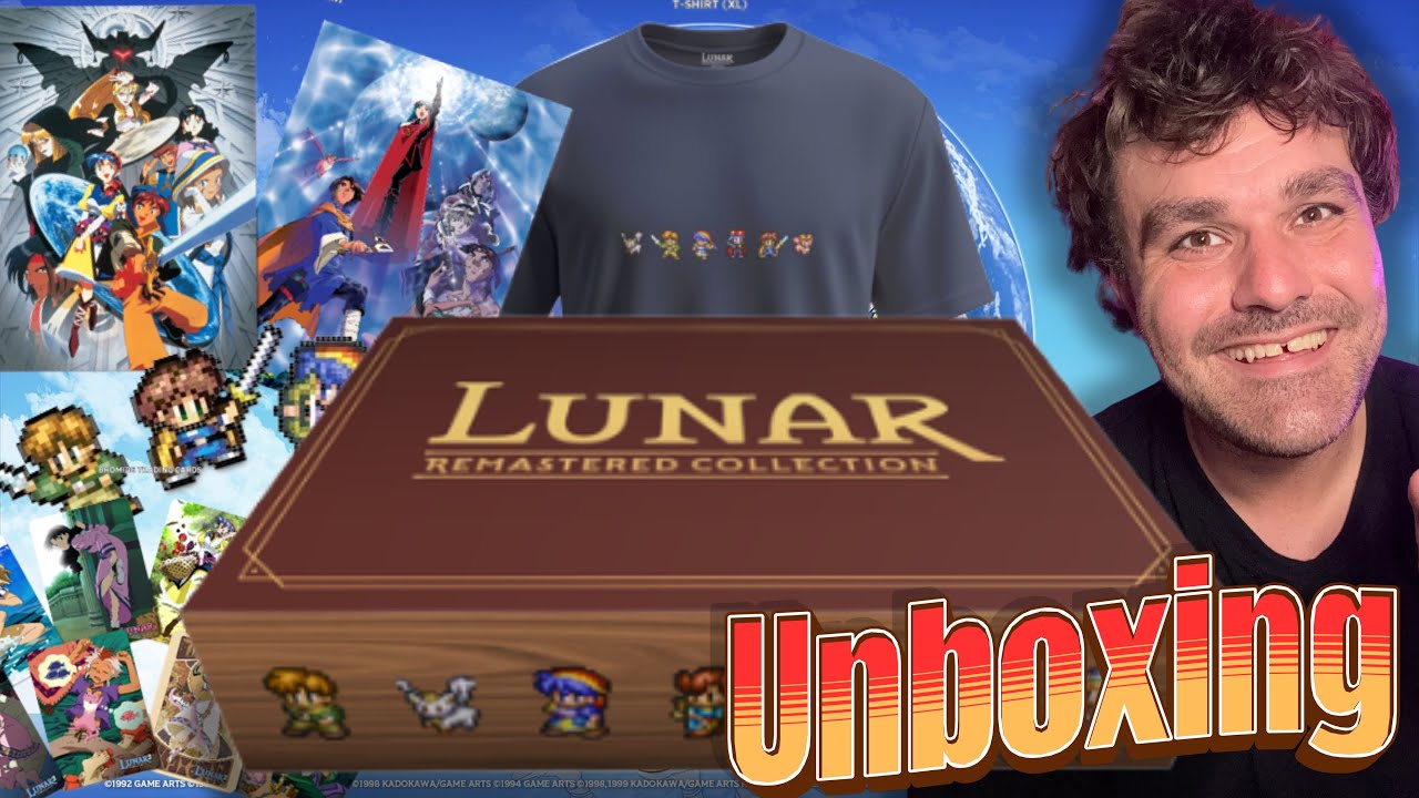 LUNAR Remastered Collection Althena's Treasure Box - UNBOXING