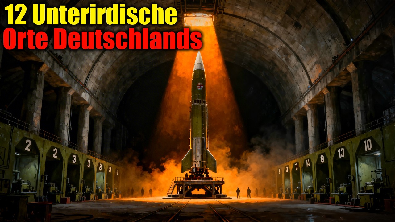 12 Geheime Bunker und Tunnel aus dem Zweiten Weltkrieg – Was Deutschland nicht zeigen will