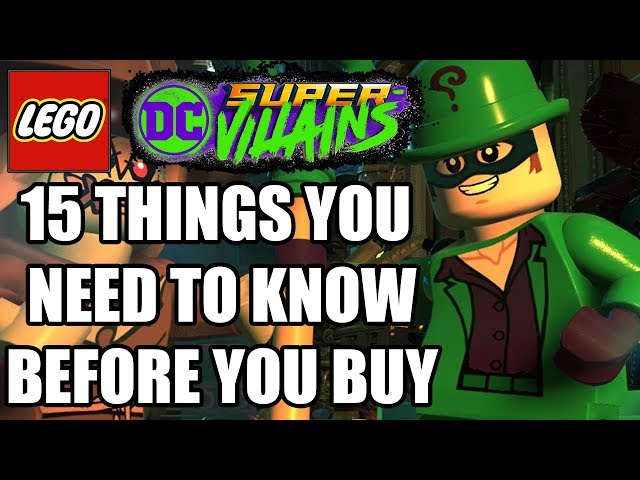 Image LEGO DC Super-Villains - 15 Things You Need To Know Before You Buy