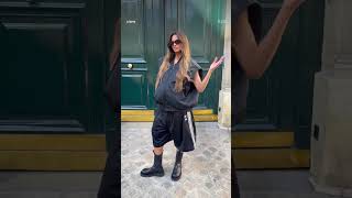 Ciara And Her Baby Bump out and about during Paris Fashion Week