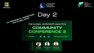 Global Microsoft Analytics Community Conference 3- Day 2- Room 1| Microsoft Fabric, Purview, Copilot