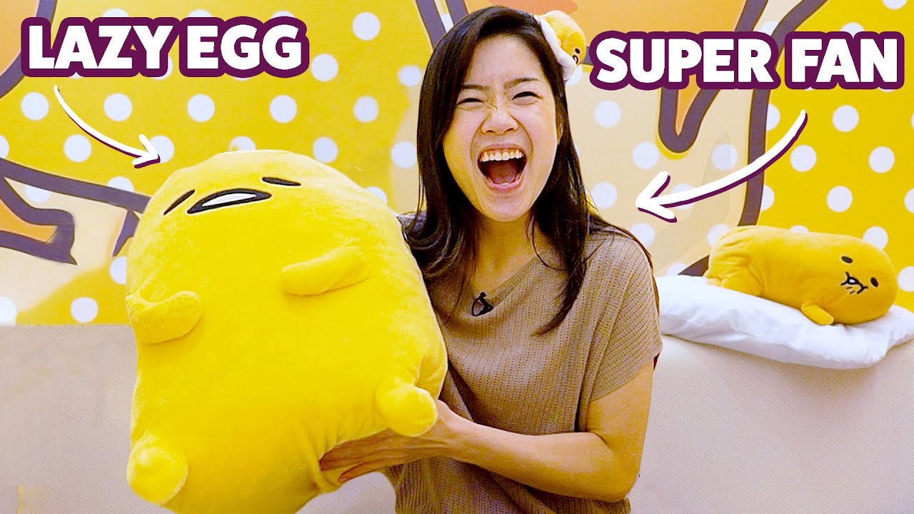 gudetama long pillow