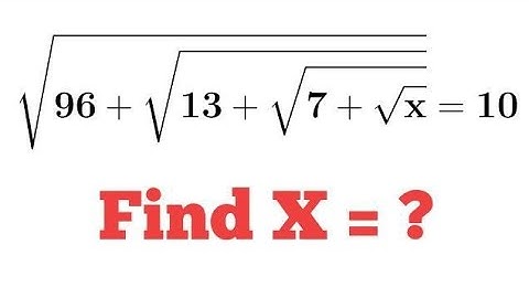 Square Root Problem| Simplification Questions| Maths Olympiad #mathsolution #simplify #olympiad
