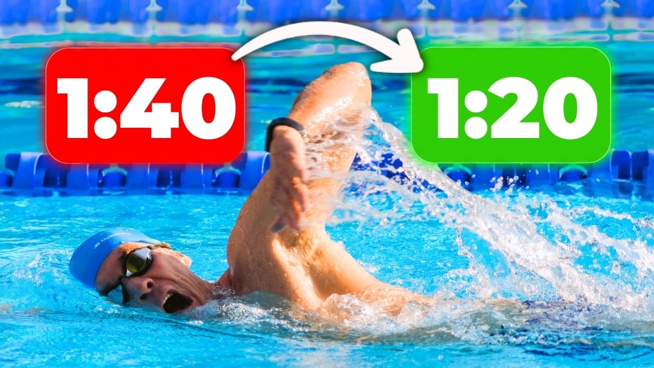 How To Go From 1:40 to 1:20/100m Pace