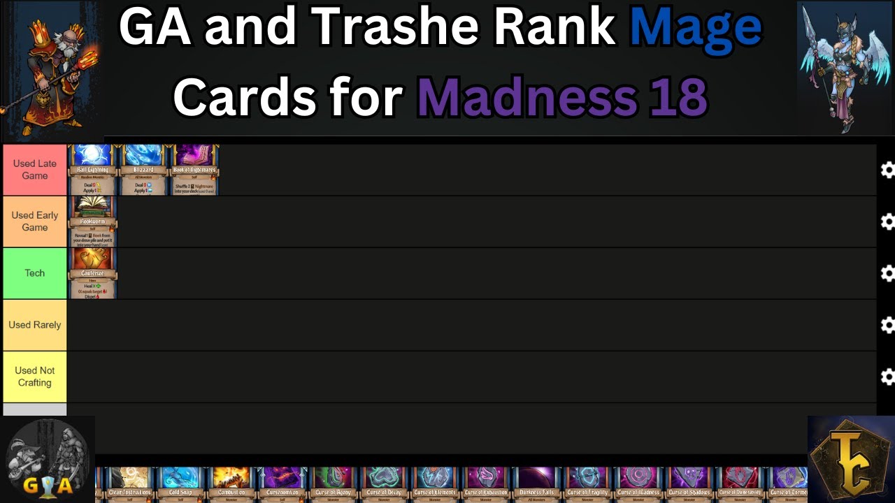 Mage Cards Ranking For Madness 18 - Across the Obelisk - Ft. Highscore Runner GA