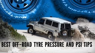 Best OffRoad Tyre Pressure