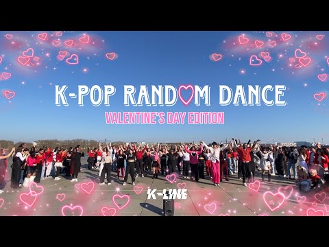 [KPOP IN PUBLIC] - VALENTINES DAY RANDOM PLAY DANCE 랜덤플레이댄스 From Bordeaux FRANCE by K-LINE CREW