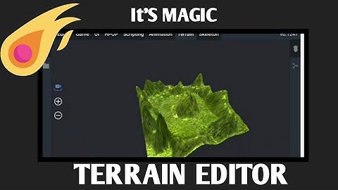 terrain editor - ITS MAGIC (HOW TO USE TERRAIN EDITOR IN ITS MAGIC)