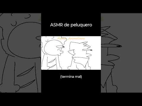 ASMR de peluquero (termina mal) #viral #art #funny #meme #memes #asmr