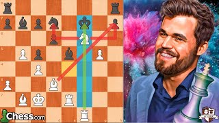 LA MEJOR PARTIDA DE MAGNUS CARLSEN EN EL EUROPEO