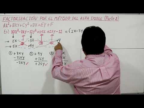 FACTORIZACIÓN POR EL METODO DEL ASPA DOBLE (Parte 2)