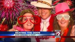 Woman shares message of hope with others