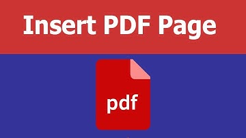 Quickly add or insert new PDF pages in to another pdf file using adobe acrobat pro 2017