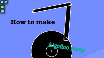 How to make an algodoo pump