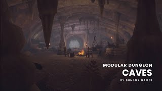 Modular Dungeon: Caves - Asset Pack